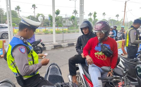 Operasi Keselamatan Semeru 2026, Polres Tanjungperak Awasi Aktivitas di Suramadu