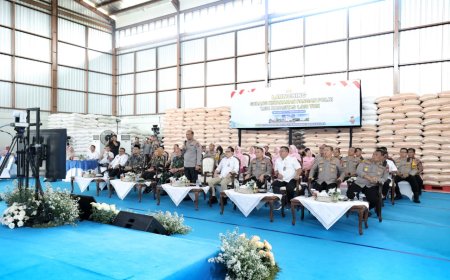 Perkuat Ketahanan Pangan, Presiden RI Resmikan Gudang Jagung Milik Polda Jatim