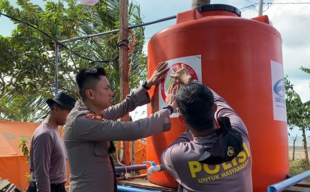 Kapolres: Pembangunan Sumur Bor oleh STIK 83 Cerminkan Empati Polri  Mahasiswa STIK Angkatan 83 Salurkan Bantuan Sumur Bor ke Aceh Utara