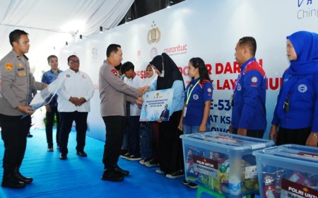 Kapolri Perkuat Komitmen pada Buruh di HUT ke-53 KSPSI