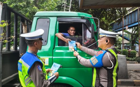 Ditlantas Polda Jatim Gencarkan Penindakan Pelanggaran Lajur Tol