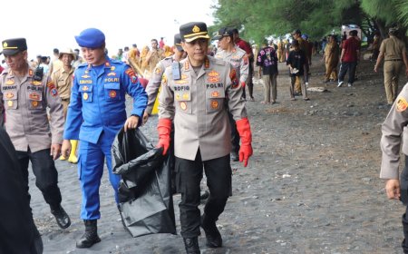 Gerakan Banyuwangi Asri Digalakkan Polresta Banyuwangi Demi Wisata Aman