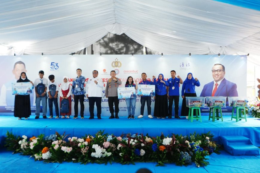 Kapolri Apresiasi Peran Buruh dalam HUT ke-53 KSPSI