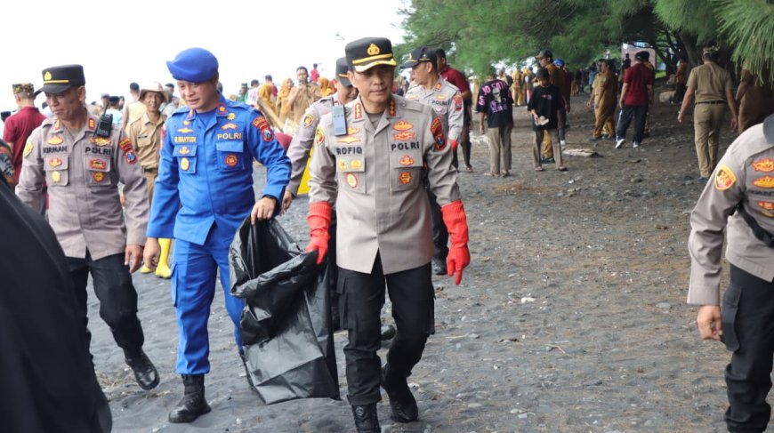 Gerakan Banyuwangi Asri Digalakkan Polresta Banyuwangi Demi Wisata Aman
