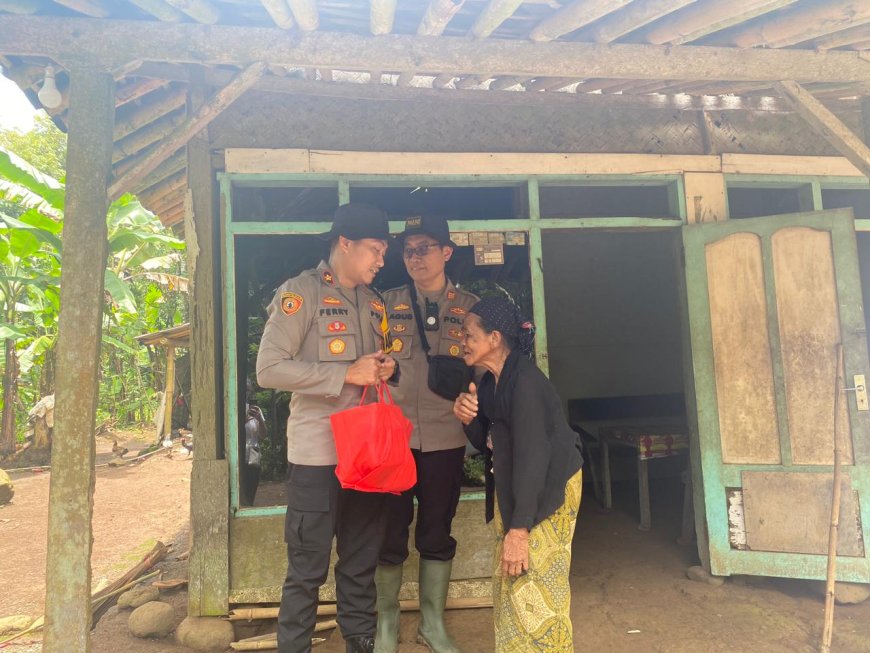 Polres Jember Pastikan Bantuan Tepat Sasaran di Pelosok