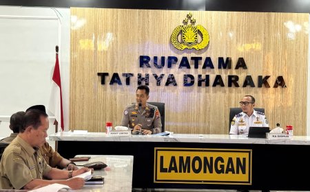 Polres Lamongan Waspadai Kerawanan di Perlintasan Sebidang