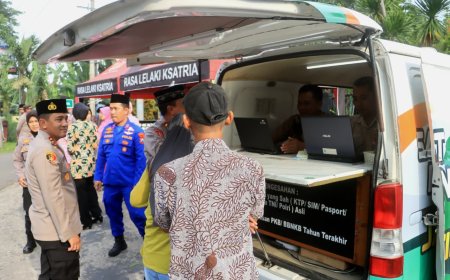 Polres Probolinggo Dekatkan Layanan Samsat Keliling dengan Warga