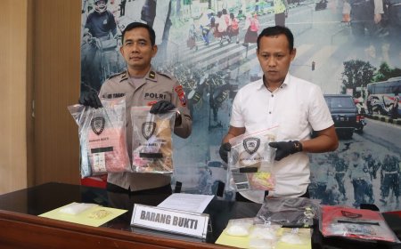 Satresnarkoba Polres Madiun Kota Bongkar Kasus Narkotika