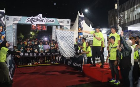 Sahurun 30K Jadi Ajang Silaturahmi Komunitas Pelari di Magetan