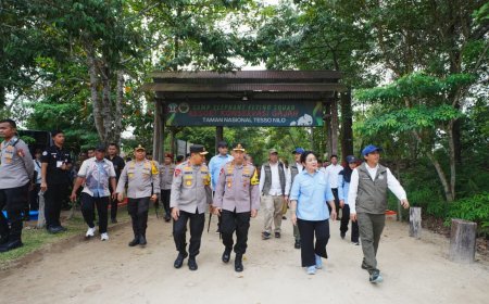 Tinjau Tesso Nilo, Kapolri dan Titiek Soeharto Soroti Konservasi Gajah