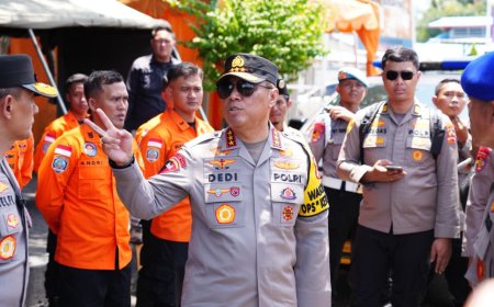 Wakapolri Cek Kondisi Mudik Udara di Merak-Bakauheni