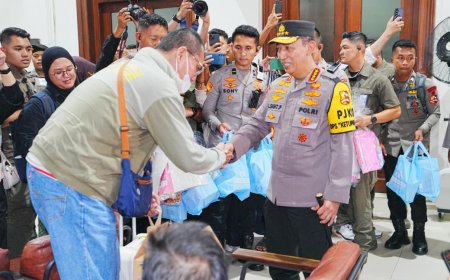 Tinjau Stasiun Tugu Yogyakarta, Kapolri Pastikan Arus Mudik Aman dan Lancar