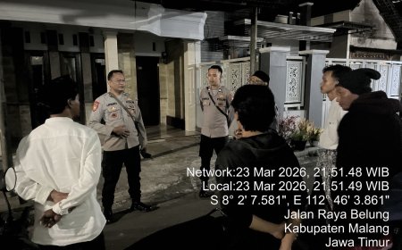 Respon Aduan 110, Polisi Hentikan Aksi Petasan Ganggu Warga di Poncokusumo   