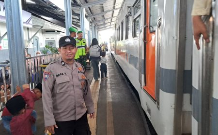Arus Balik Memuncak, Polres Malang Tingkatkan Pengamanan di Titik Transportasi