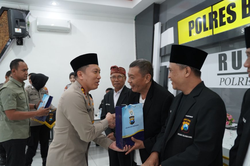 Kapolres Bojonegoro Rangkul Dai dan Pendeta Demi Kerukunan