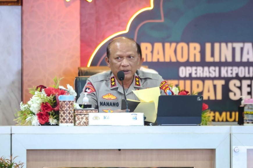 Operasi Ketupat Semeru 2026, Kapolda Jatim Tekankan Sinergitas