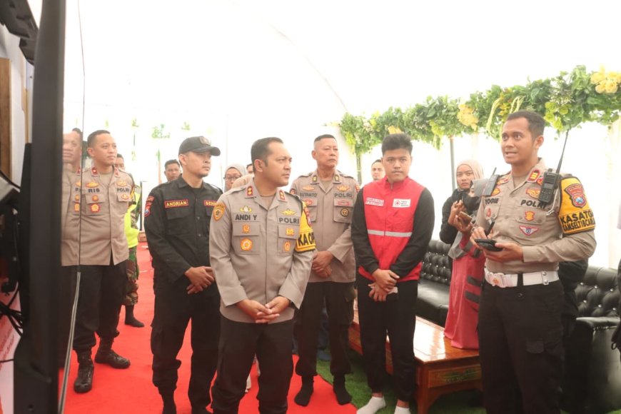 Polres Mojokerto Waspadai Titik Rawan Bencana Saat Mudik
