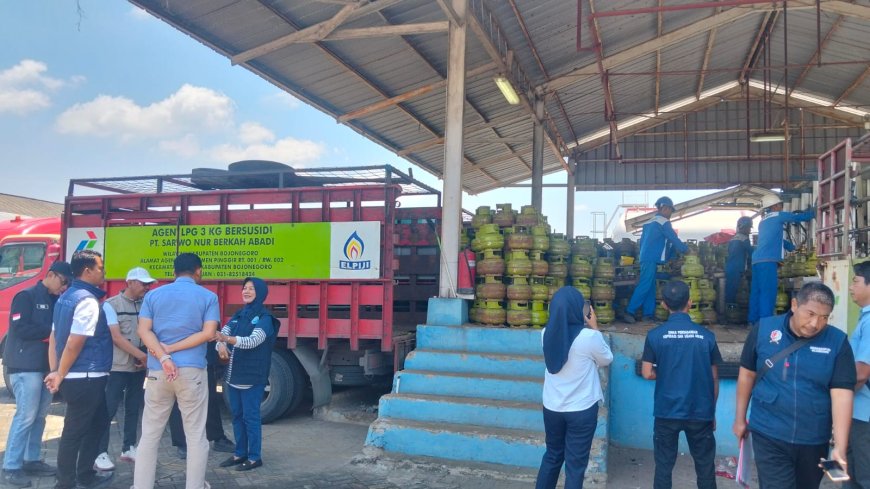Polres Bojonegoro Cek SPBE untuk Pastikan Pasokan LPG