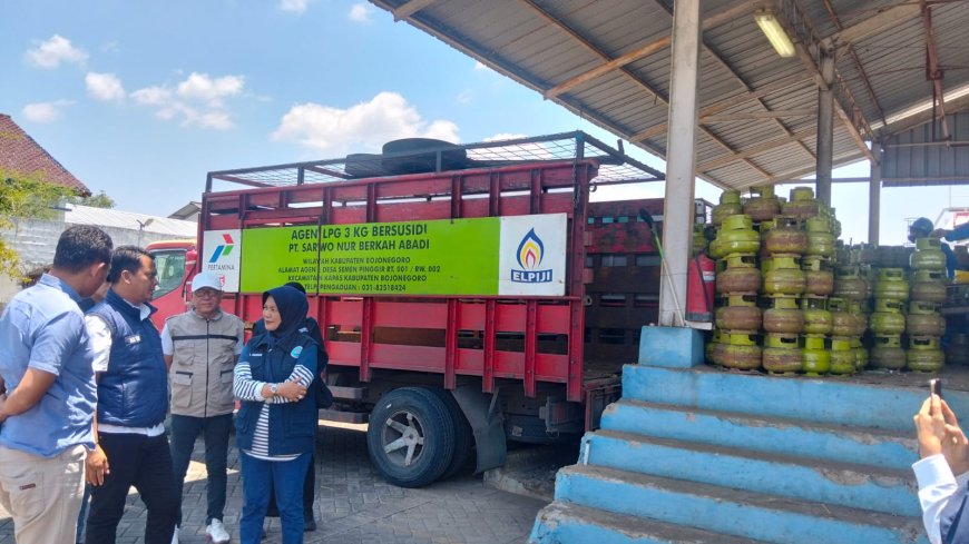 Polres Bojonegoro-Pemkab Cek SPBE dan LPG Jelang Lebaran