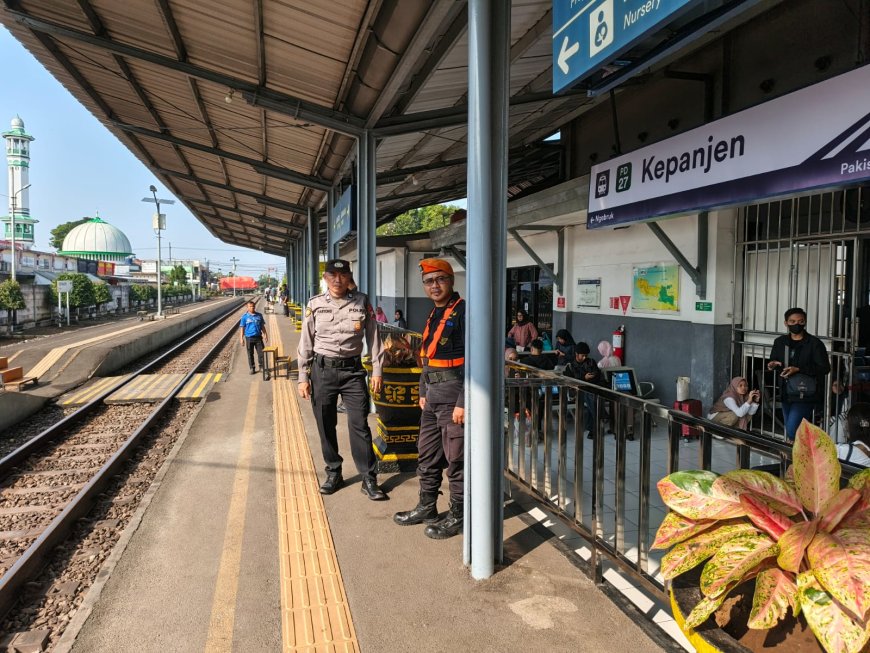 Hadapi Arus Balik, Polres Malang Perkuat Pengamanan di Stasiun dan Terminal