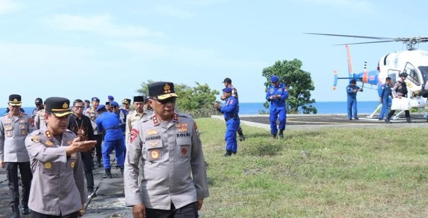 Pantau Arus Balik dari Udara, Kapolda Jatim : “Alhamdulillah Berjalan Lancar”