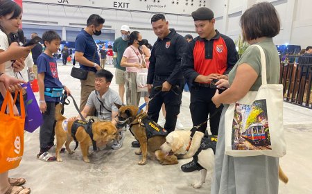 Polisi K-9 Perkenalkan Peran Strategis di Pet Adventure Wonderland