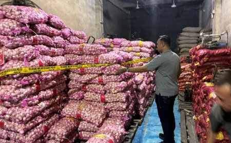 Bawang dan Cabai Ilegal Digagalkan Masuk, Polisi Bertindak