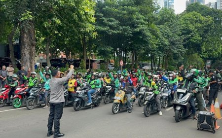Jumat Peduli Jadi Wujud Kepedulian Polda Metro Jaya kepada Ojol