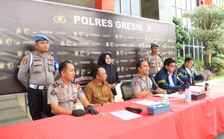 Polres Gresik Bongkar Penipuan ASN Bermodus Surat Keputusan Palsu