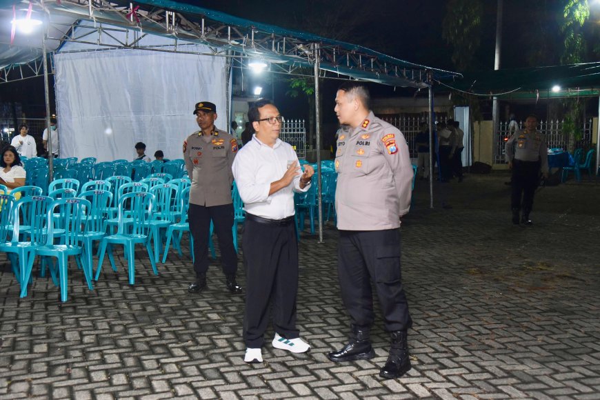 Kapolres Bondowoso Cek Sejumlah Gereja Jelang Perayaan Paskah