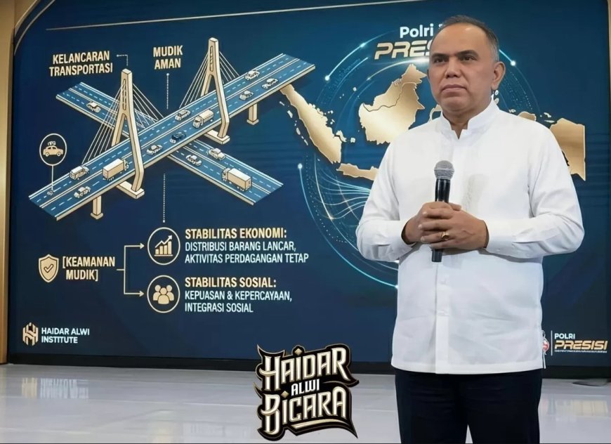 Haidar Alwi: Operasi Ketupat 2026 Jadi Bukti Nyata Presisi