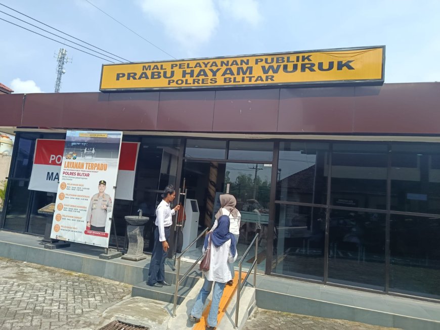 Layanan Satu Atap di MPP, Polres Blitar Permudah Pelayanan Publik
