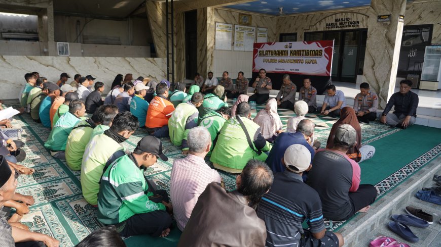 Polres Mojokerto Kota Gandeng Masyarakat Lewat Program Sabuk Kamtibmas