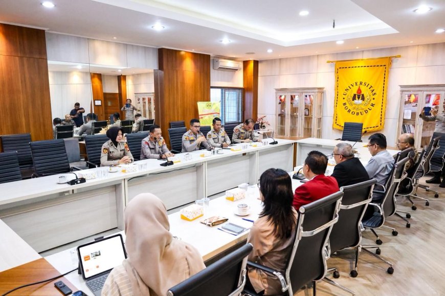 Polri dan Universitas Borobudur Perkuat Kerja Sama melalui Pusat Studi Kepolisian