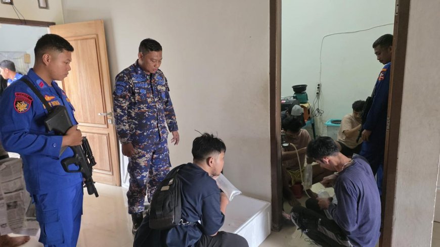 Ditpolair Korpolairud Ringkus Pelaku Penyelundupan Benih Lobster