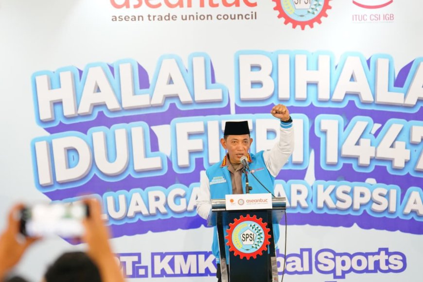 Komitmen Kapolri, Perkuat Soliditas Buruh untuk Iklim Usaha Kondusif