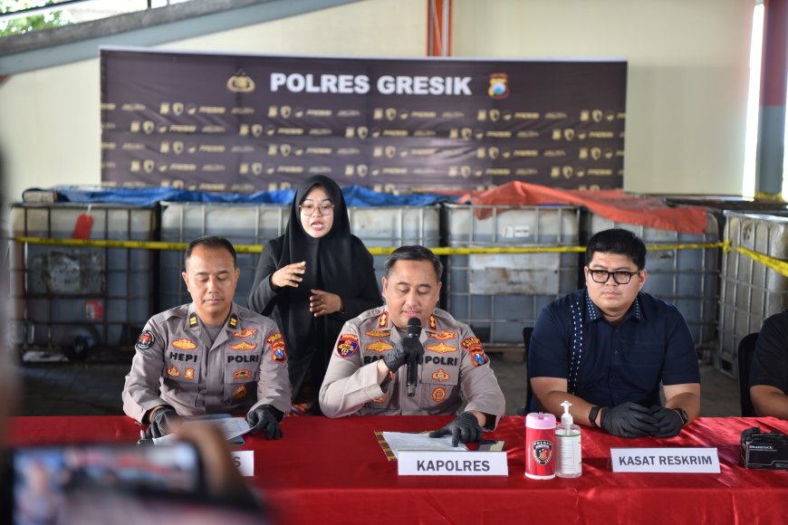 Polres Gresik Ungkap Penyimpangan BBM Subsidi