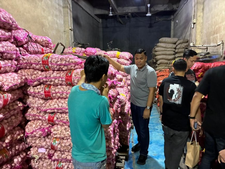 23 Ton Bawang dan Cabai Ilegal Diamankan di Pontianak