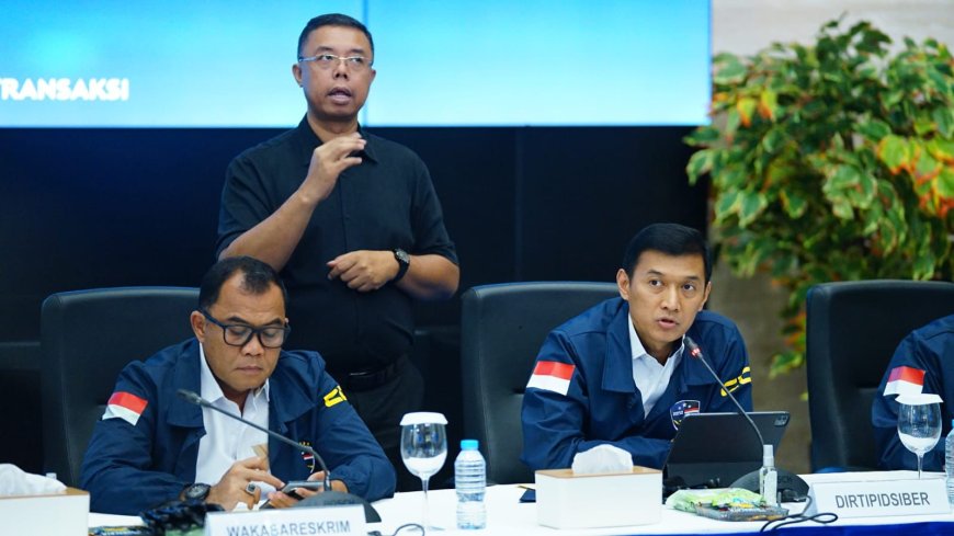 Polri Ungkap Kasus Cyber Crime Skala Internasional