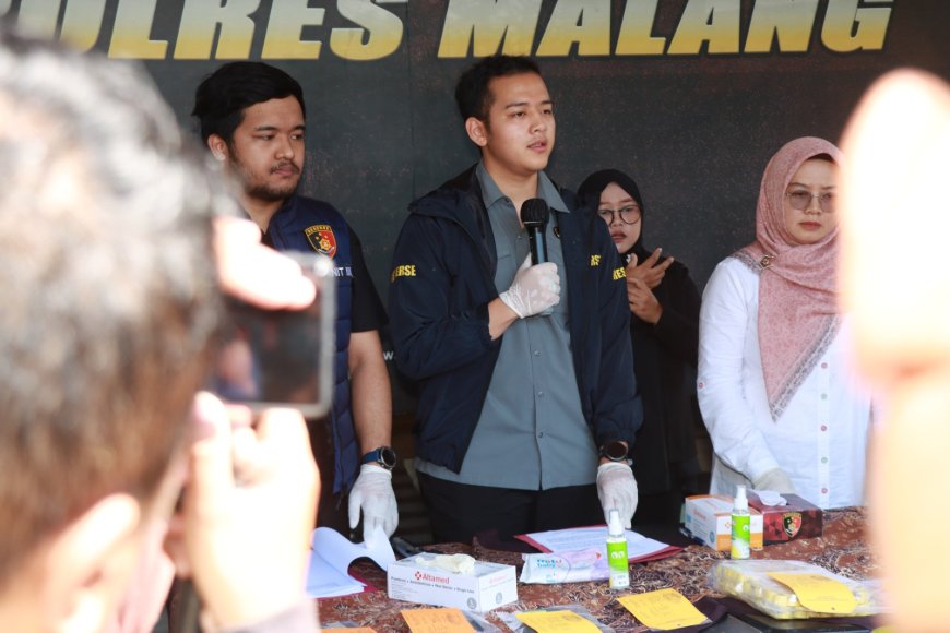 Polres Malang Bekuk Pelaku Pengoplosan LPG di Kepanjen