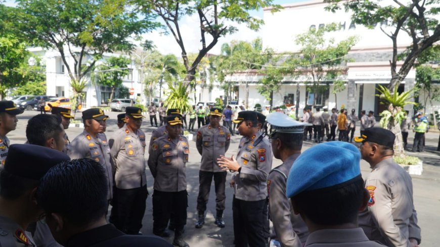 Polrestabes Surabaya Siagakan Personel di 22 Titik May Day
