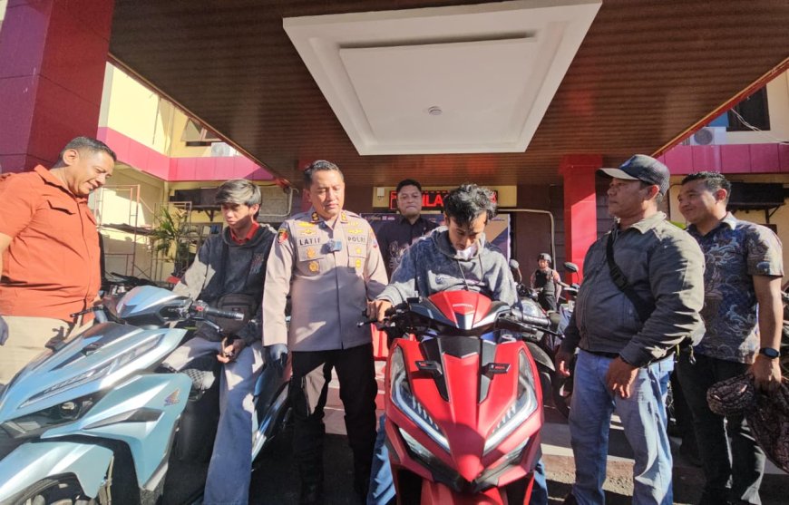 Senyum Haru Korban Curanmor Saat Motor Kembali dari Polres Probolinggo
