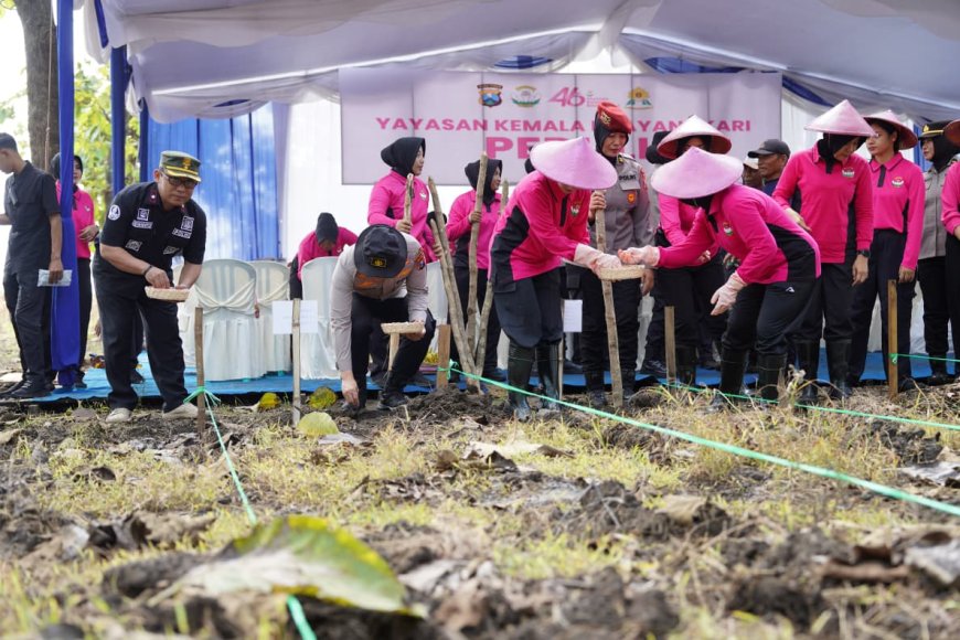 Polres Bojonegoro Ubah Lahan Kosong Jadi Kebun Jagung Dukung Swasembada Pangan