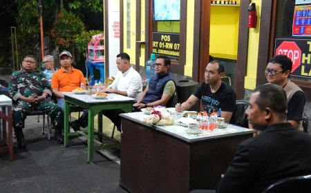 Kapolresta Malang Kota Sambangi Poskamling, Perkuat Keamanan Lingkungan